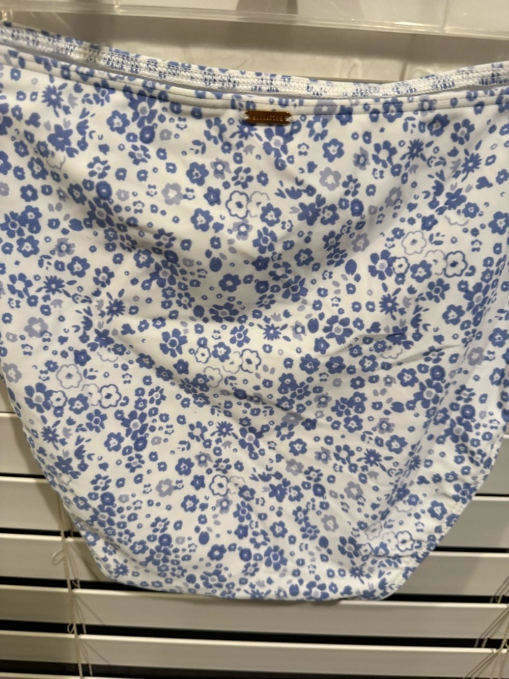 Hollister Blue Floral Bikini Set - Picture 6 of 12